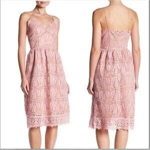Current Air pink midi dress